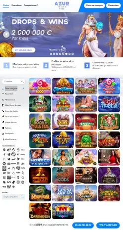 l'application et interface Kings Chance Casino